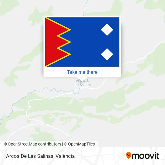 Arcos De Las Salinas map