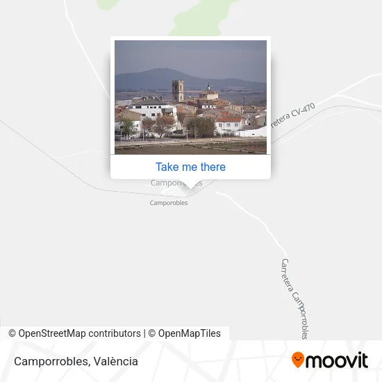 Camporrobles map