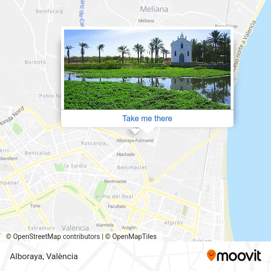 Alboraya map