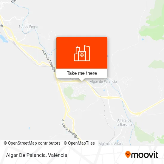 Algar De Palancia map