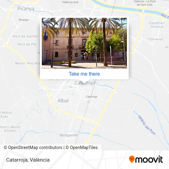 Catarroja map