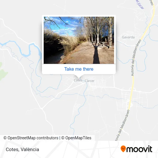 Cotes map