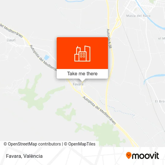 Favara map