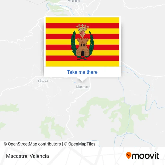 Macastre map