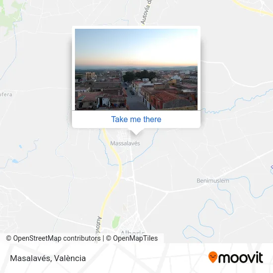 Masalavés map