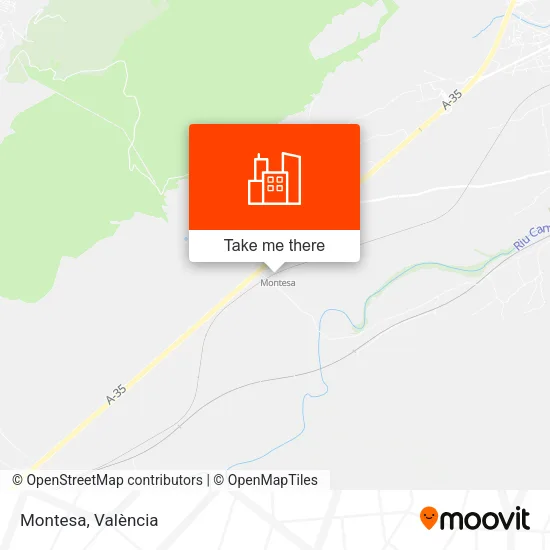 Montesa map