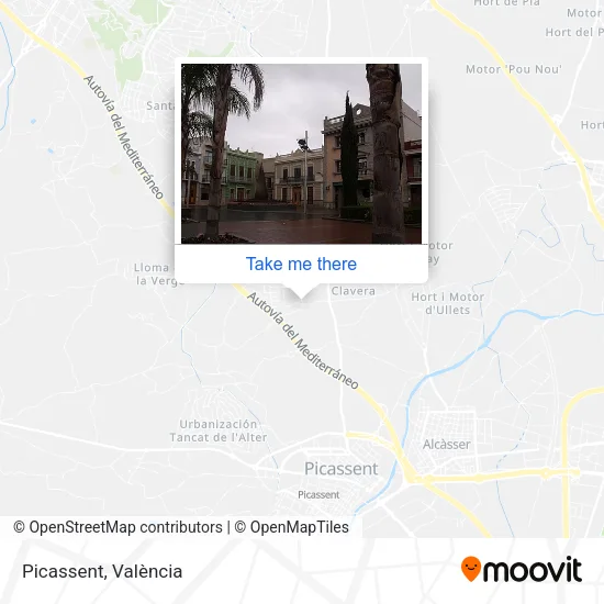 Picassent map