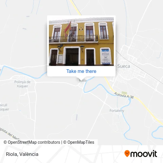 Riola map