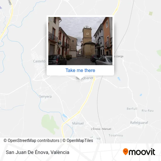 San Juan De Énova map