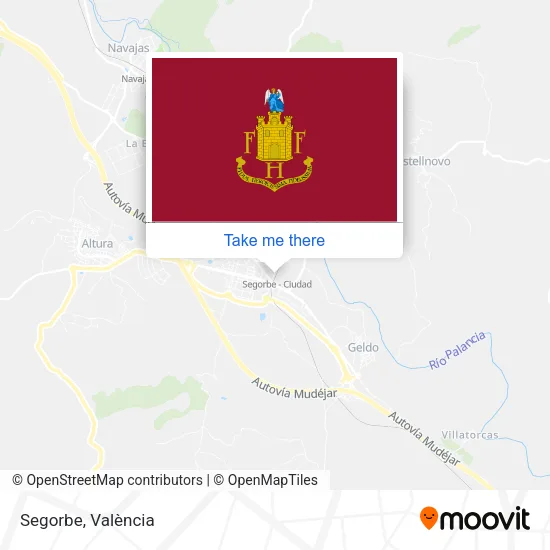 Segorbe map