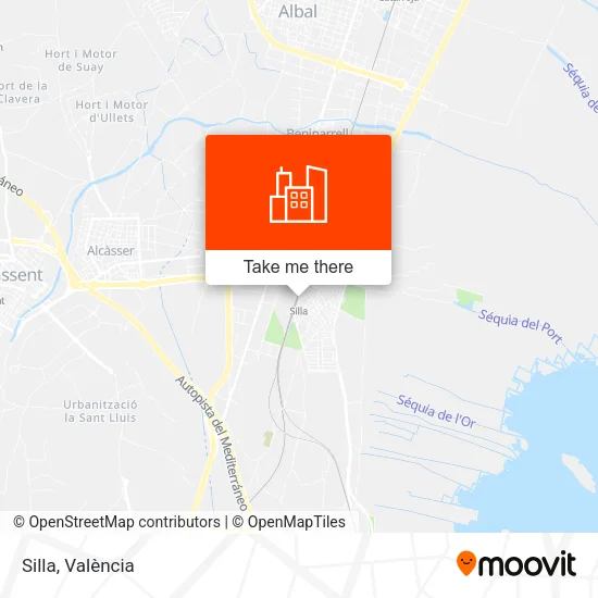 Silla map