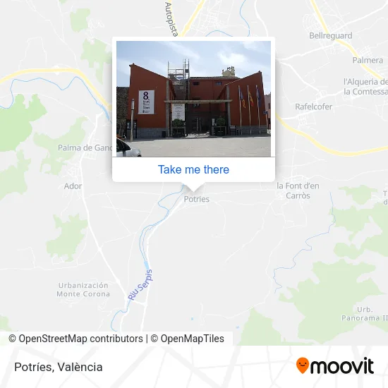 Potríes map