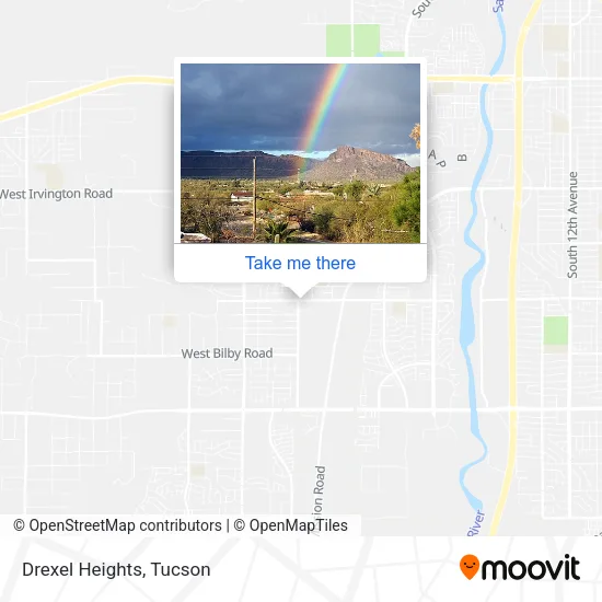 Drexel Heights map