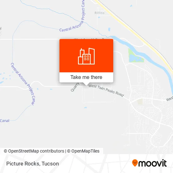 Picture Rocks map