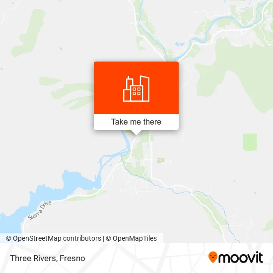 Three Rivers map
