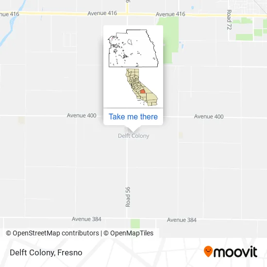 Delft Colony map