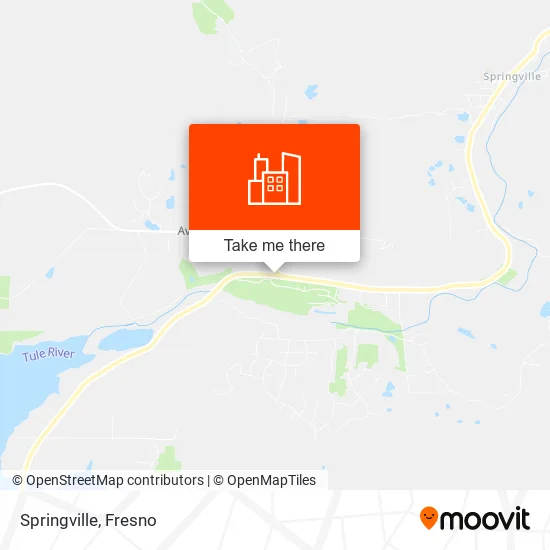 Springville map