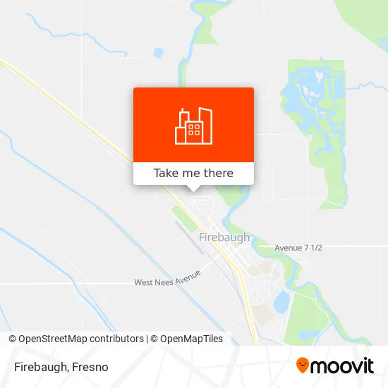 Firebaugh map