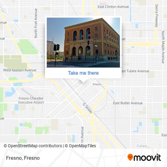 Fresno map