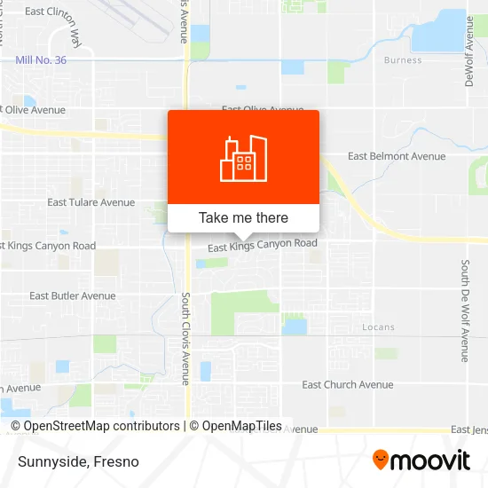 Sunnyside map