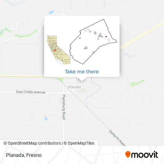 Planada map