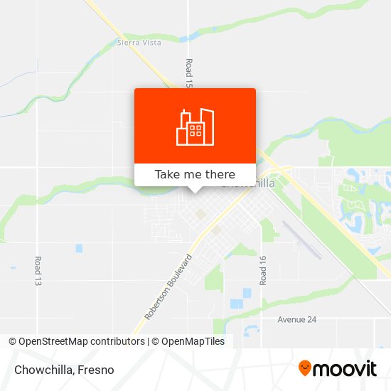 Mapa de Chowchilla