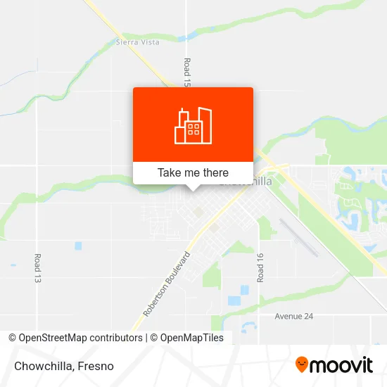 Chowchilla map