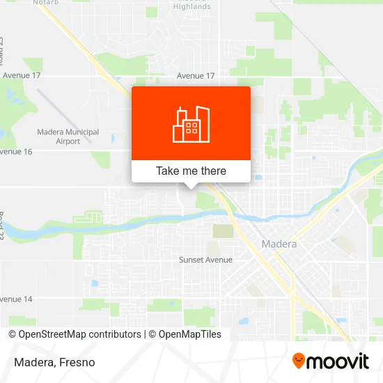 Madera map