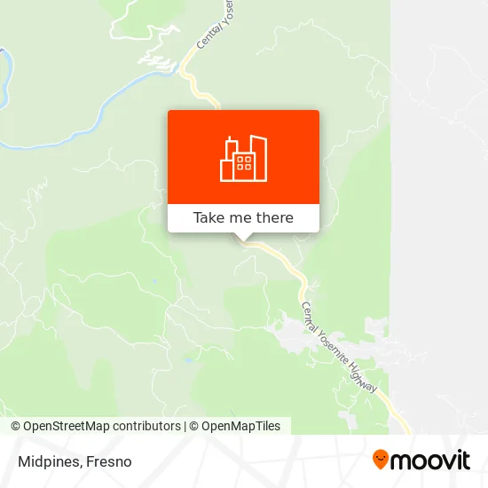 Midpines map