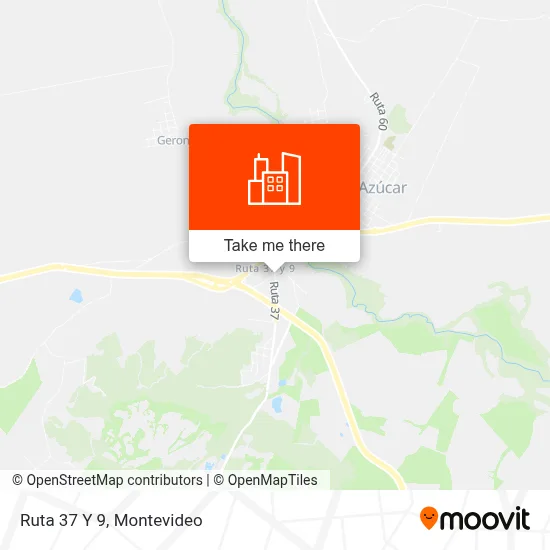 Ruta 37 Y 9 map