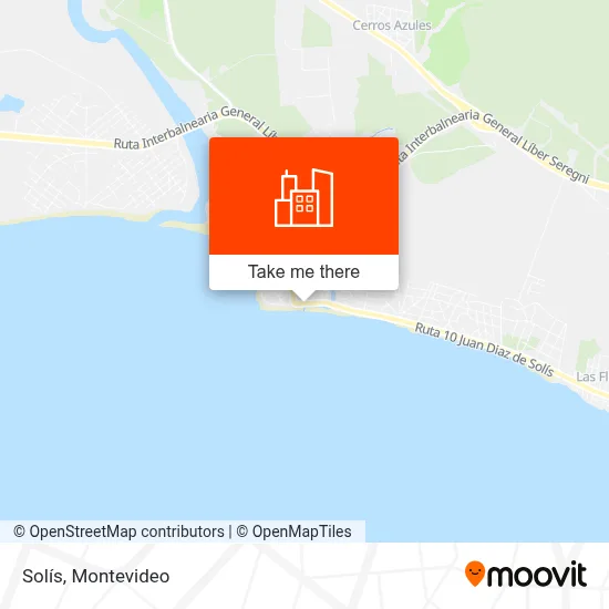 Solís map