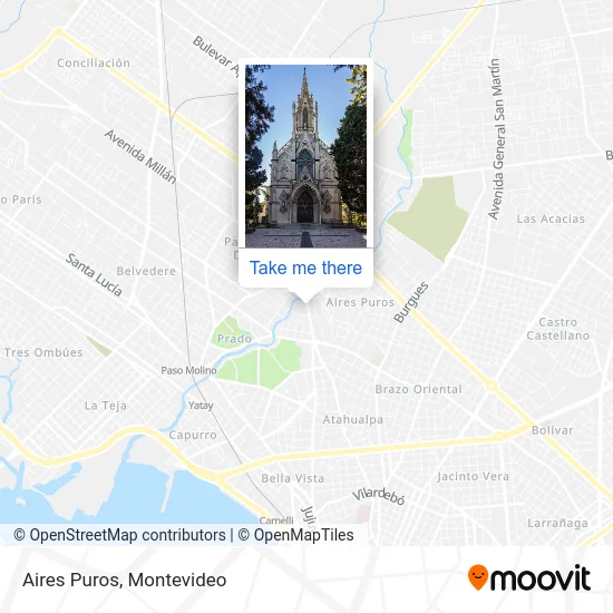 Aires Puros map