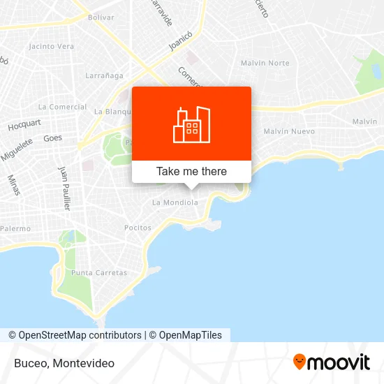Buceo map