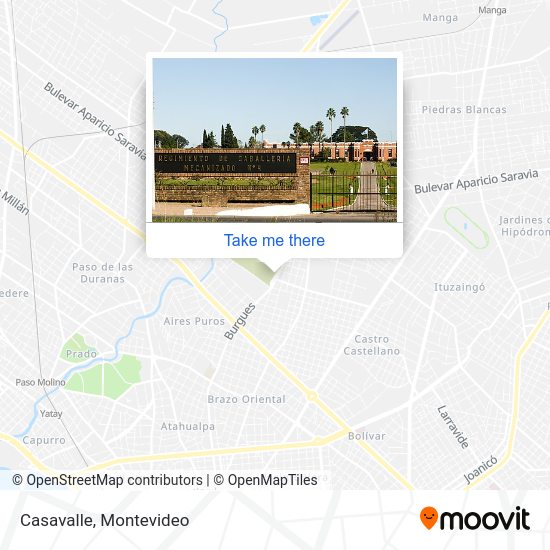 Casavalle map