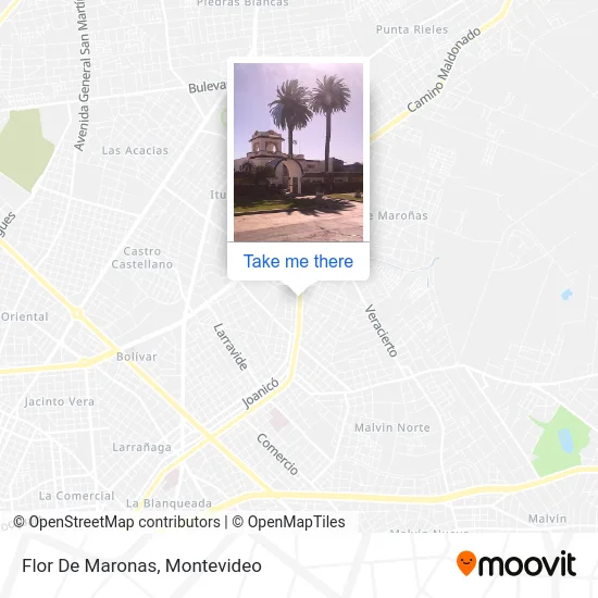Flor De Maronas map