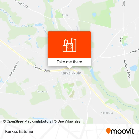 Карта Karksi