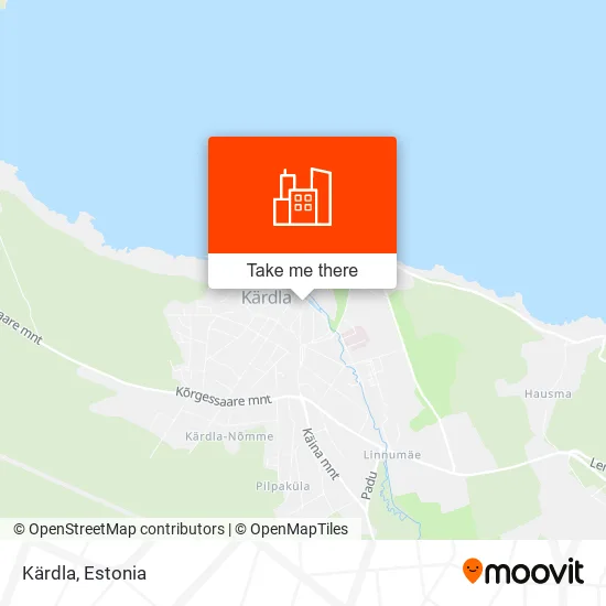Карта Kärdla