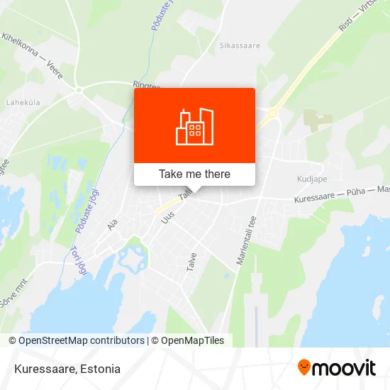 Карта Kuressaare