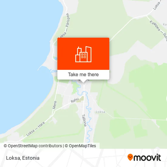 Карта Loksa