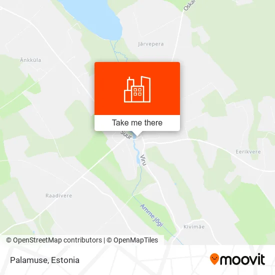 Карта Palamuse