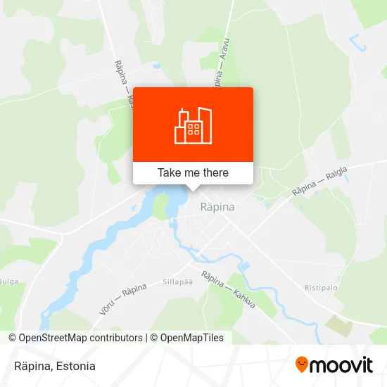 Карта Räpina
