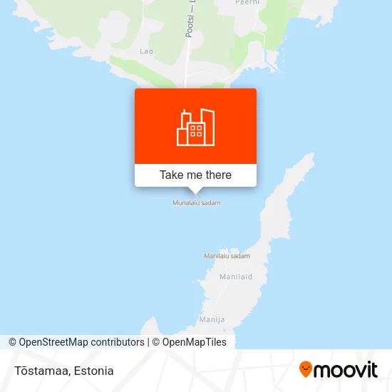 Карта Tõstamaa