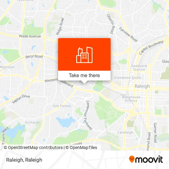 Raleigh map