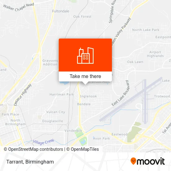 Tarrant map