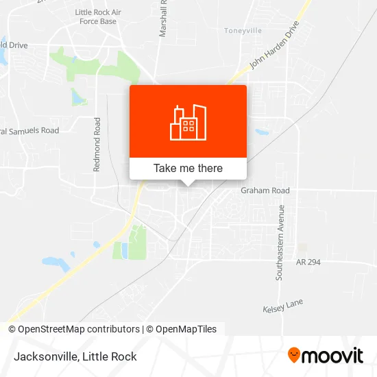 Jacksonville map