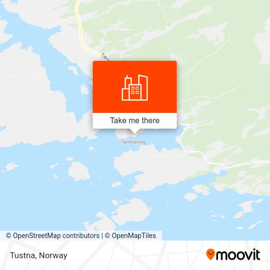 Tustna map