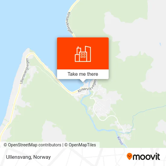 Ullensvang map