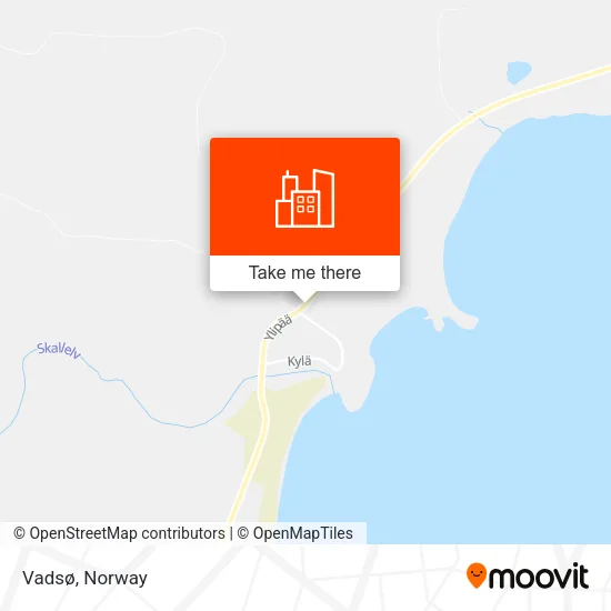 Vadsø map