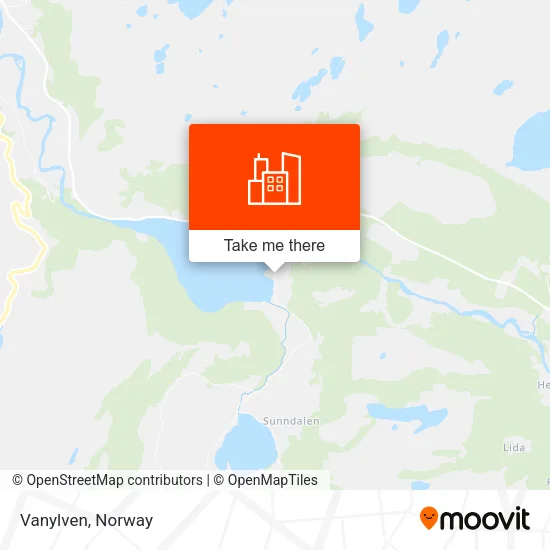 Vanylven map