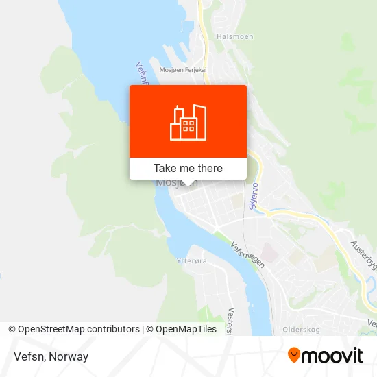 Vefsn map